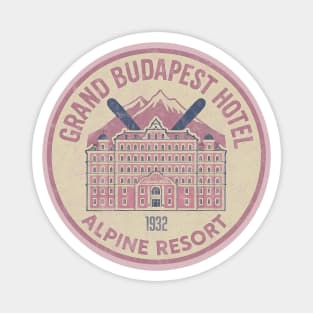 The Grand Budapest Hotel - Alpine Resort Magnet